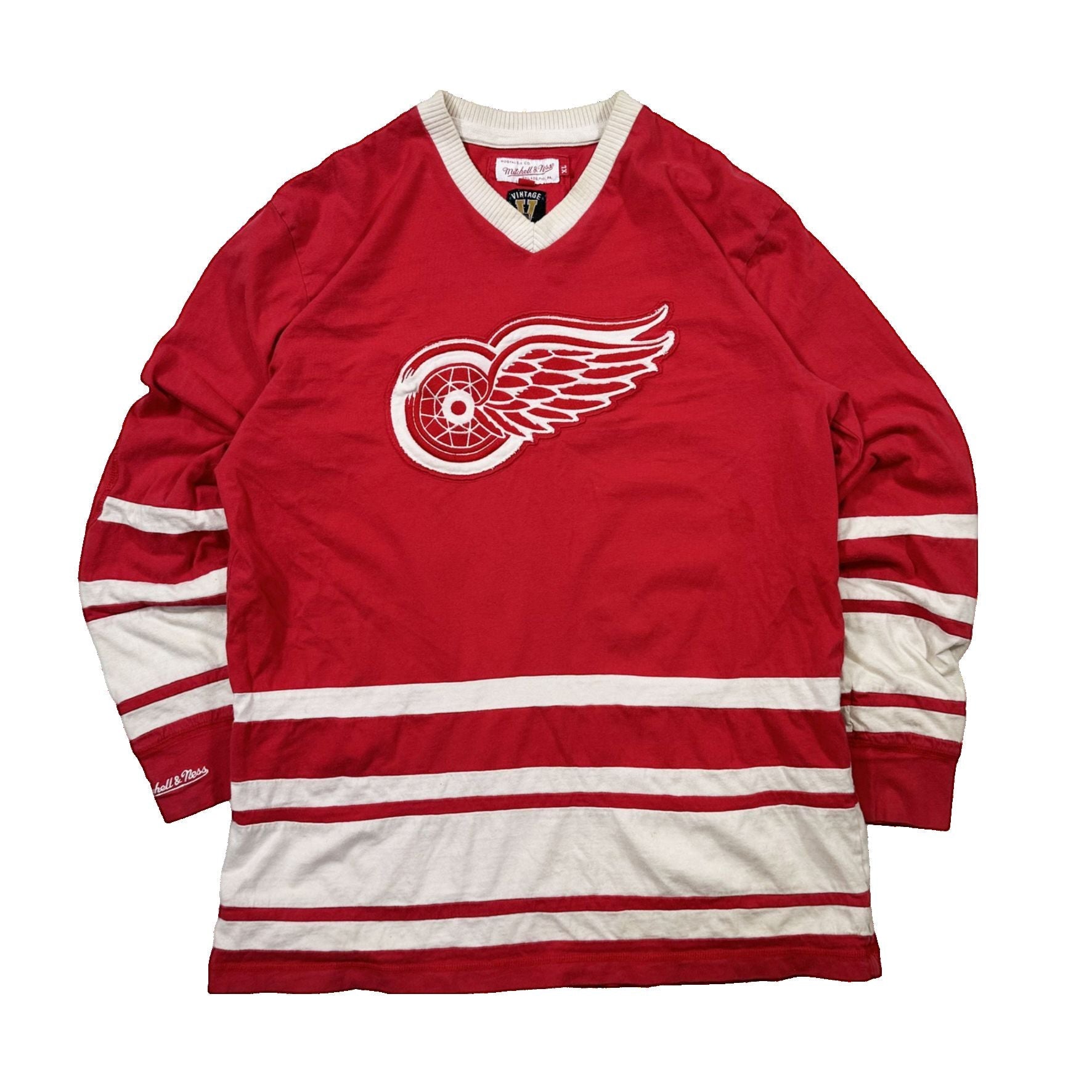 Detroit Red deals Wings Vintage Hockey Jersey