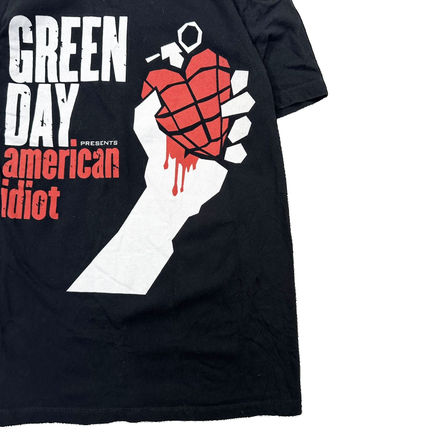 00s Green Day American Idiot Graphic T Shirt - Small