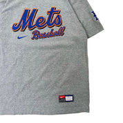 00s Nike New York Mets Spellout Graphic T Shirt - Large