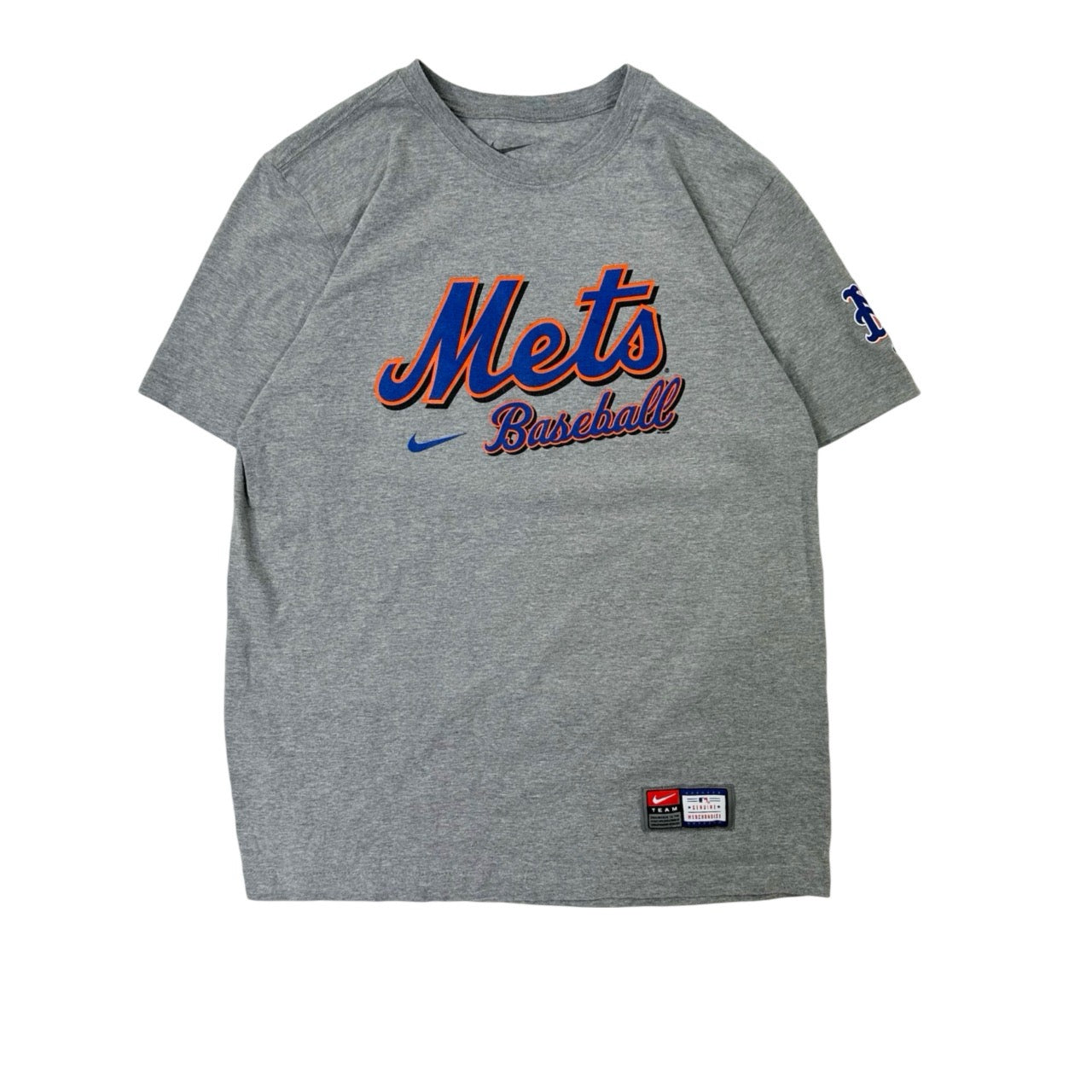 00s Nike New York Mets Spellout Graphic T Shirt - Large