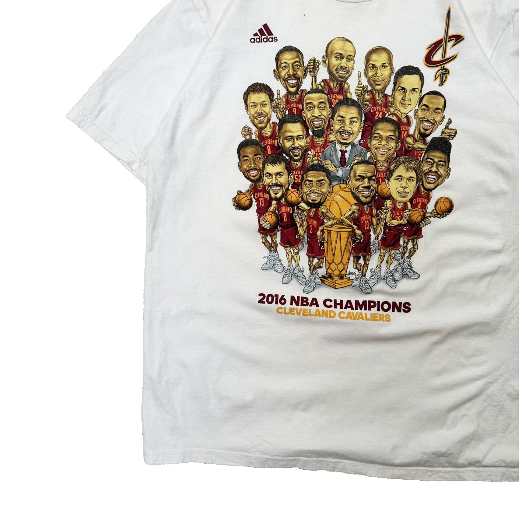 2016 Cleveland Cavaliers NBA Champions Graphic T Shirt - Large