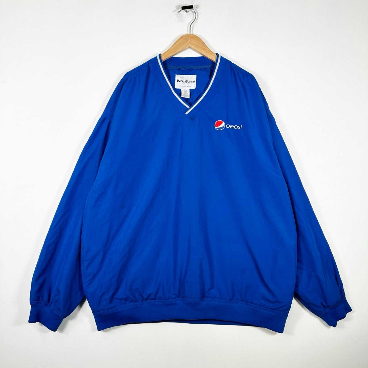 Vintage 00s Pepsi New Age Logo Pullover Windbreaker