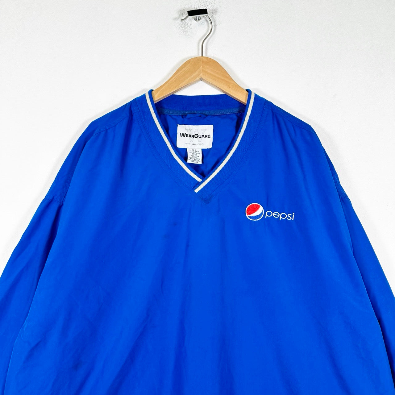 Vintage 00s Pepsi New Age Logo Pullover Windbreaker