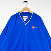 Vintage 00s Pepsi New Age Logo Pullover Windbreaker