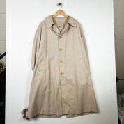 Vintage 90s Rare Aquascutum Made in Canada Long Trench Coat