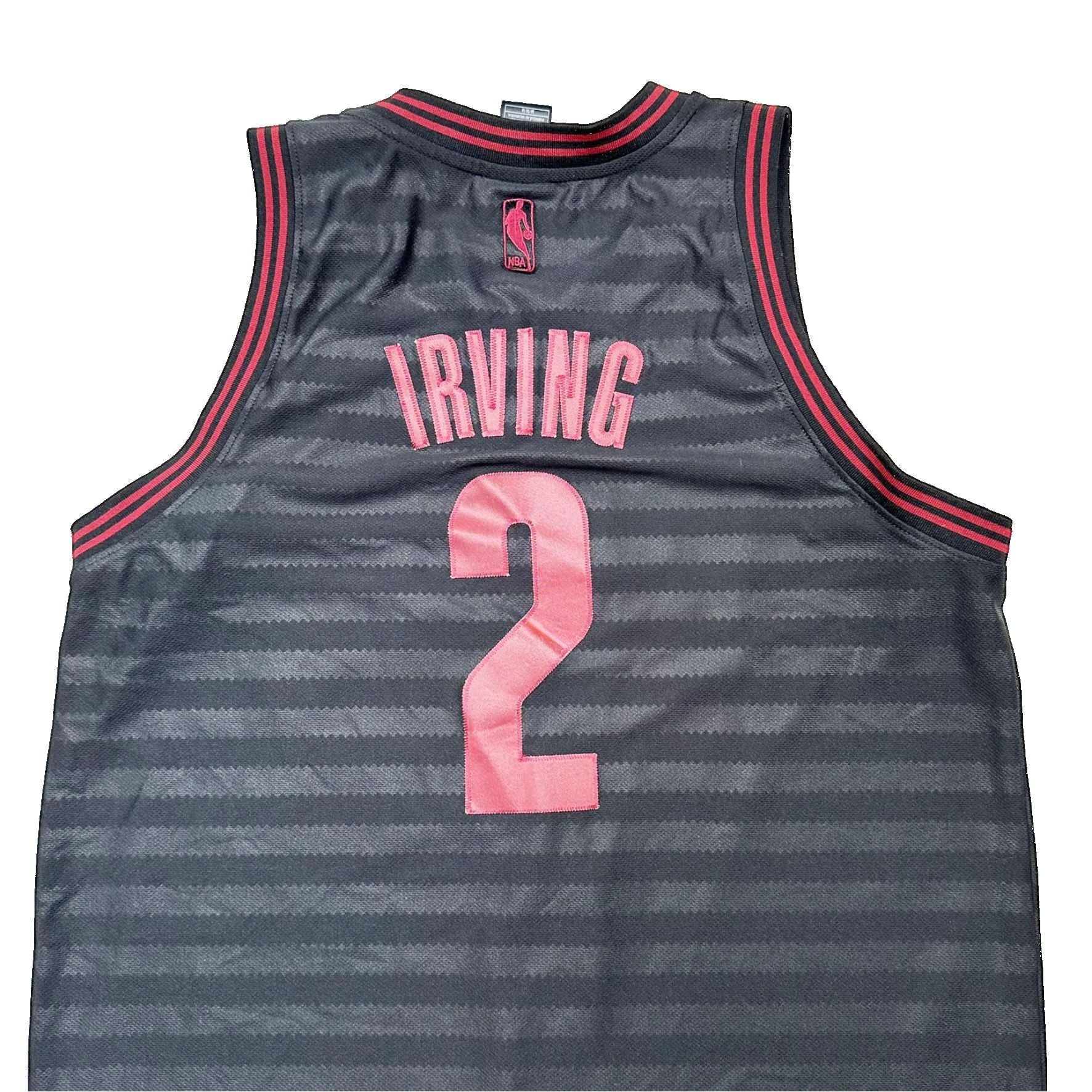 Authentic Adidas Cleveland Cavaliers #2 Irving Basketball Jersey - Medium