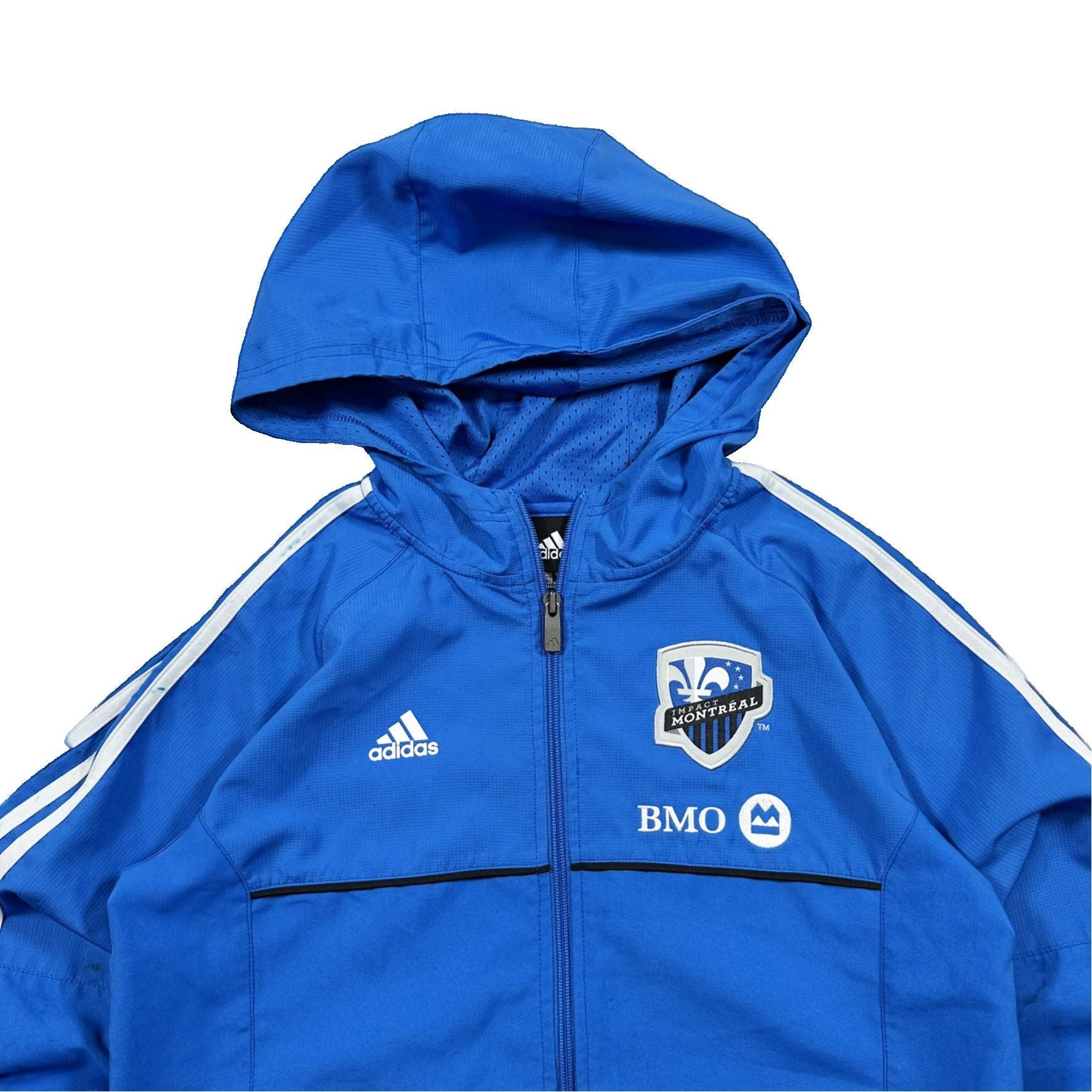 Authentic Adidas Montreal FC BMO MLS Light Zip Up Jacket - Small