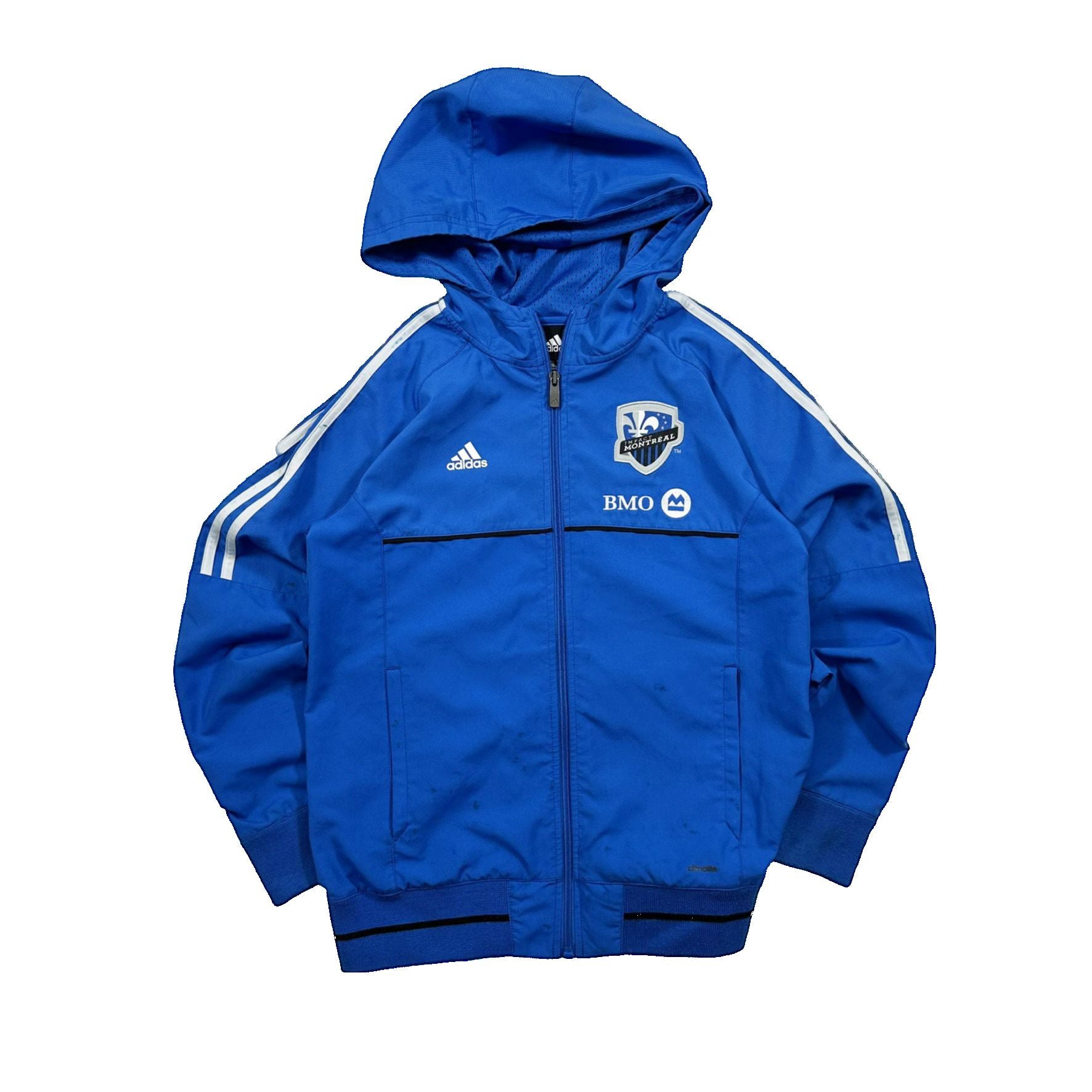 Authentic Adidas Montreal FC BMO MLS Light Zip Up Jacket - Small