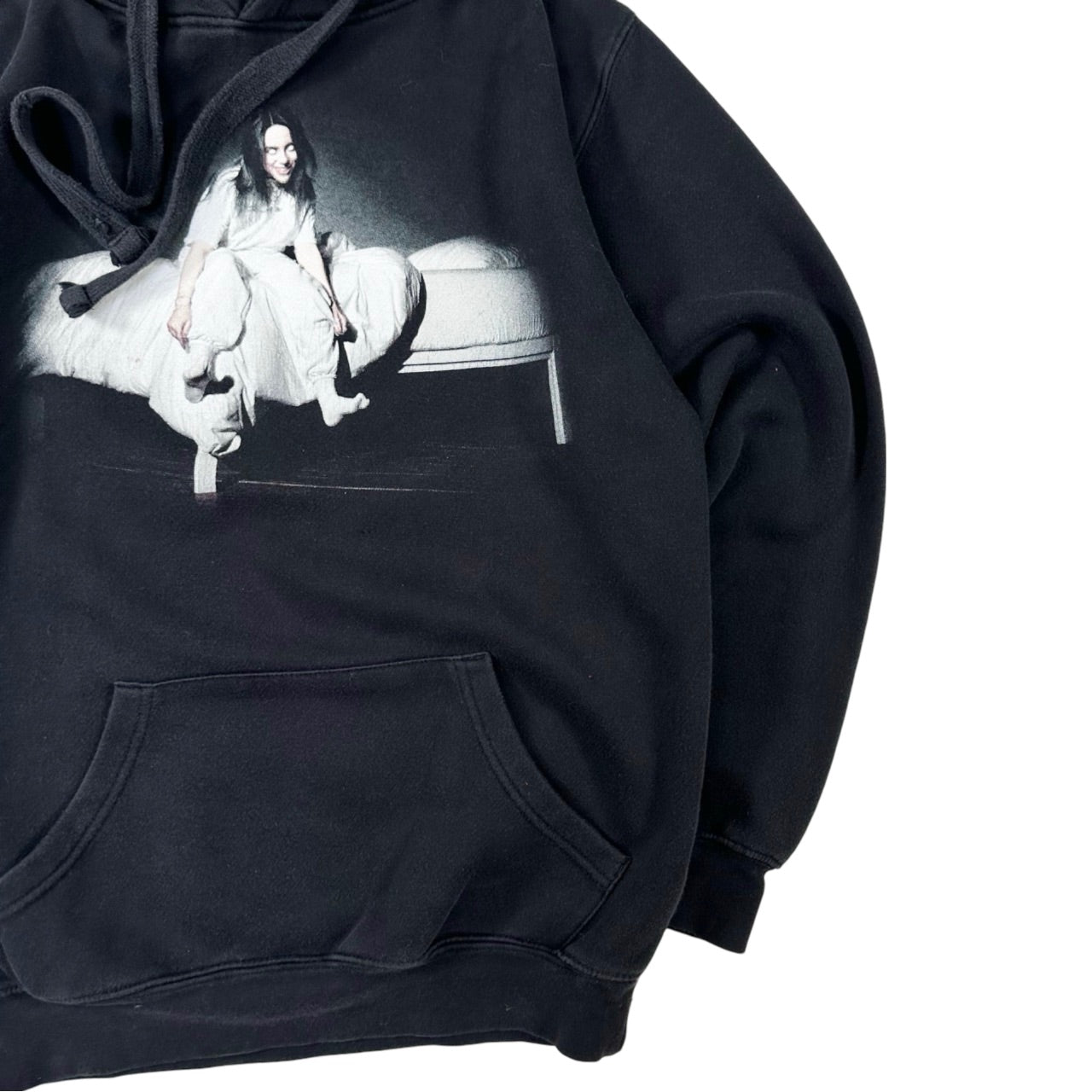 Authentic Billie Eilish Big Print Graphic Hoodie - Extra Small