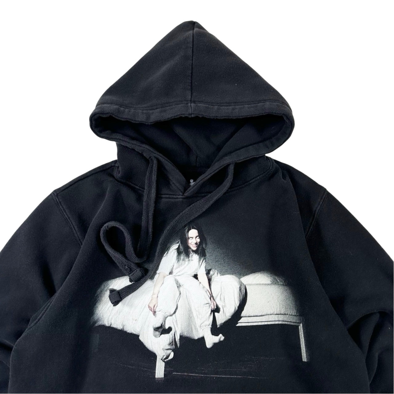 Authentic Billie Eilish Big Print Graphic Hoodie - Extra Small