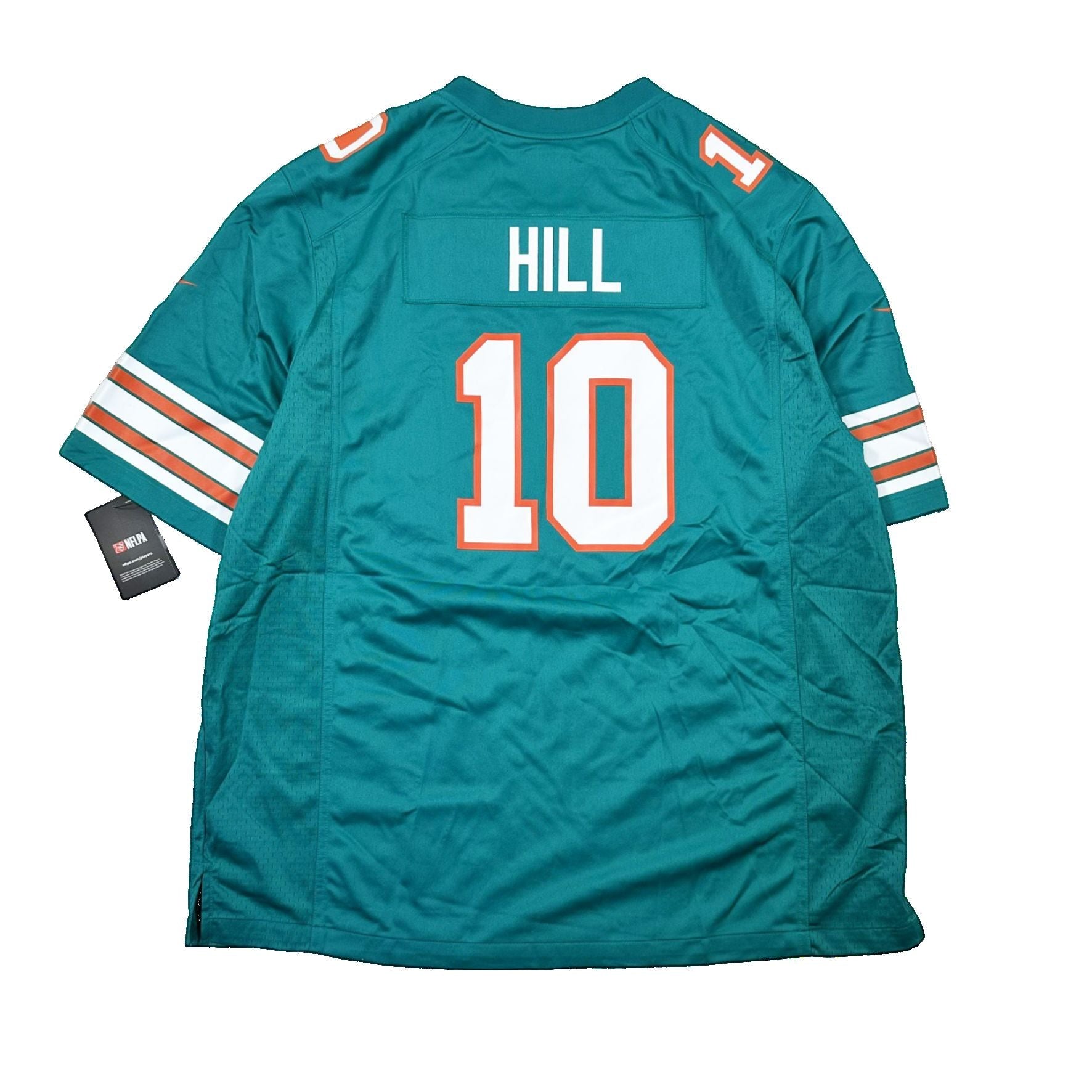 Authentic Deadstock NIke NFL Miami Dolphins #10 Hill Football Jersey - Double Extra Large