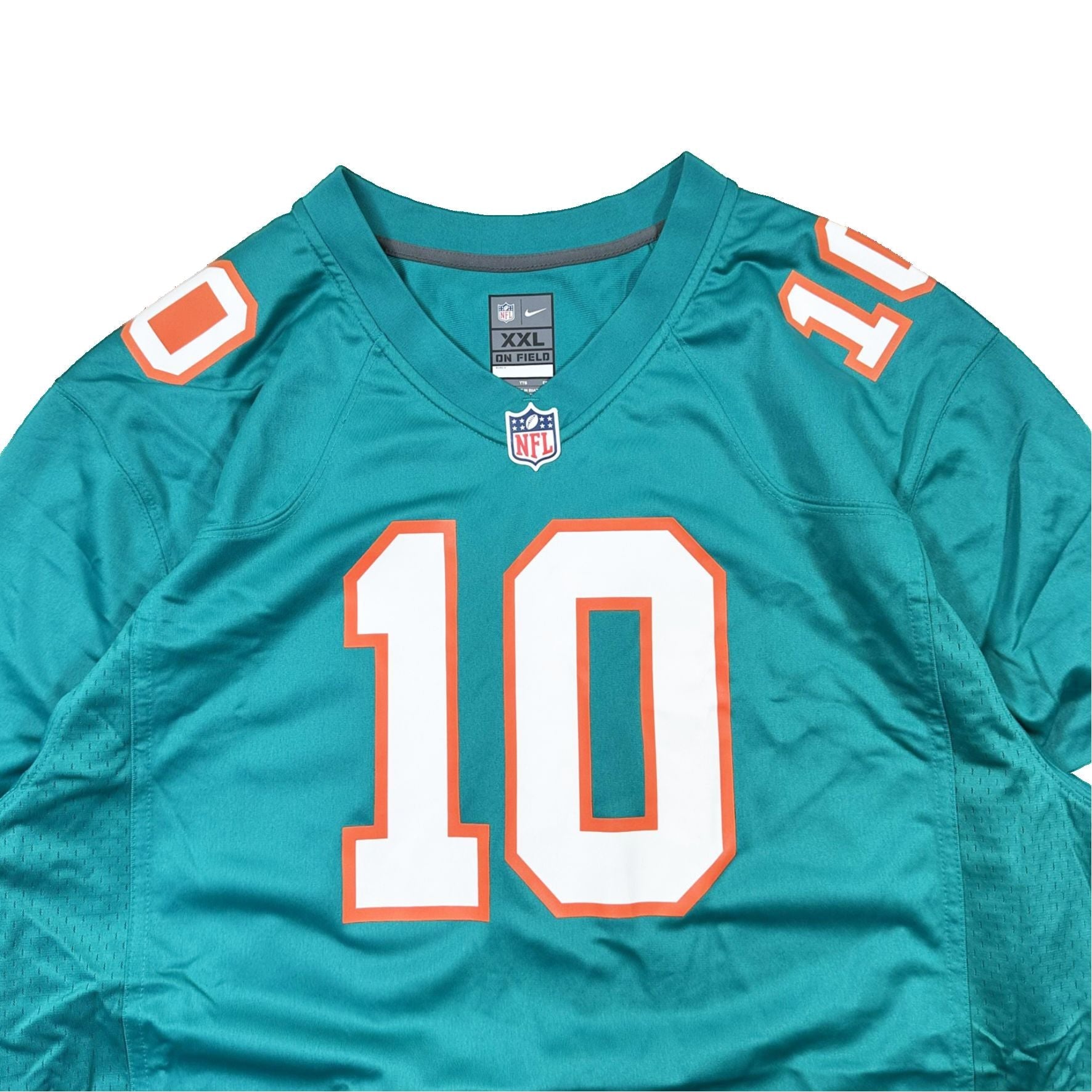 Authentic Deadstock NIke NFL Miami Dolphins #10 Hill Football Jersey - Double Extra Large