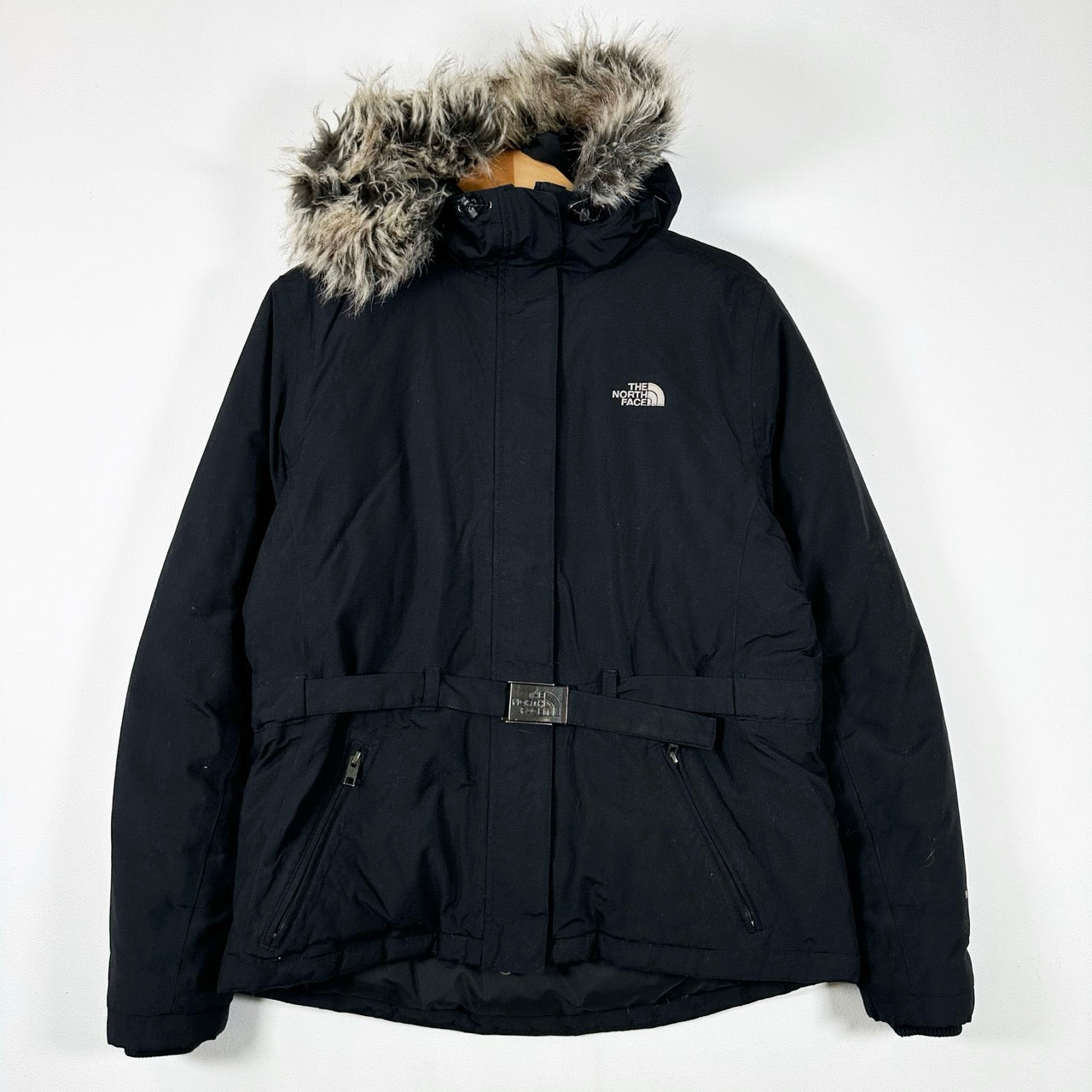 Authentic Goose Down The North Face Puffer Belt Womens Large Jacket - Womens L