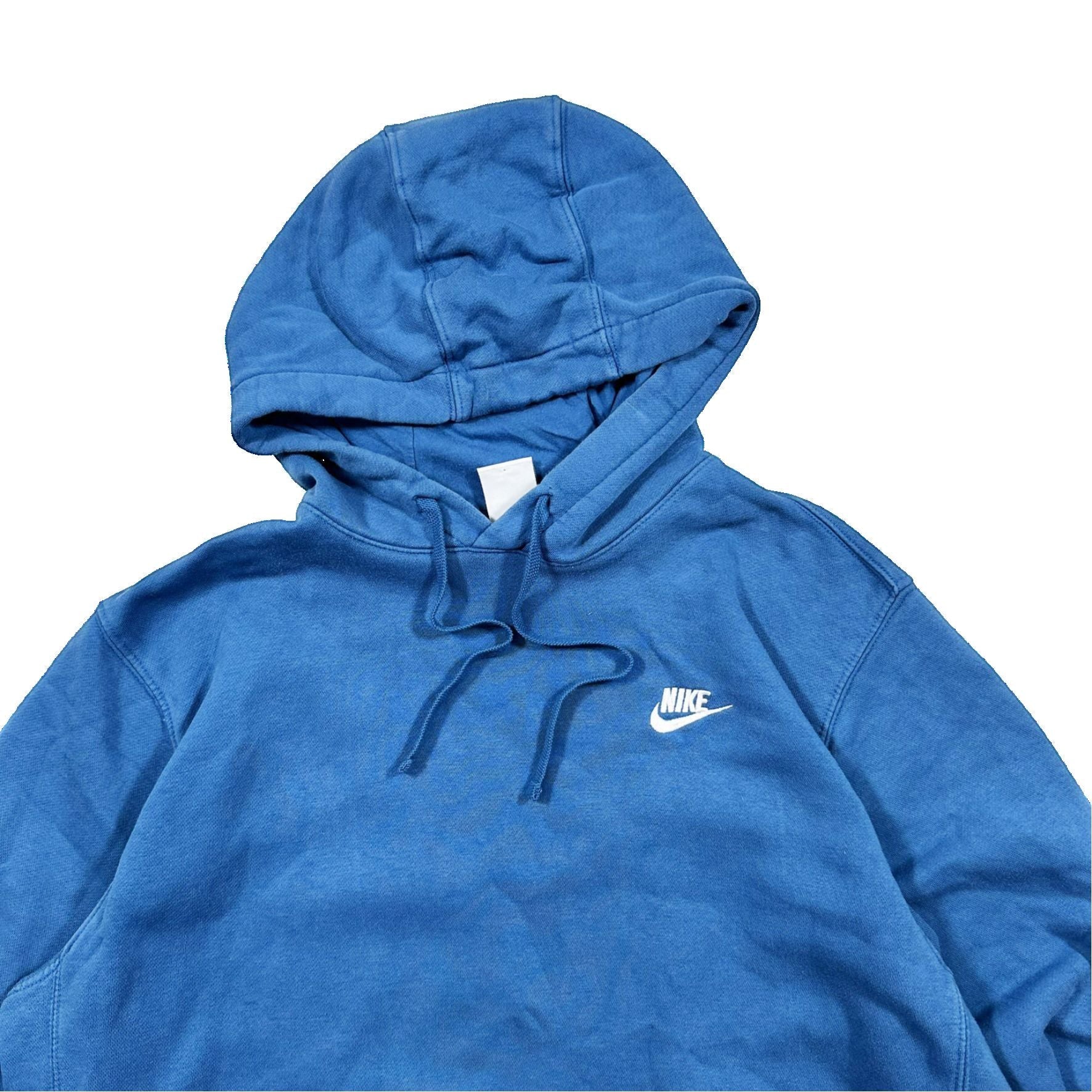 Authentic Nike Blue Kangaroo Pouch Hoodie Sweater - Large