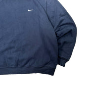 Authentic Nike Dark Blue Swoosh Crewneck Sweater - Double Extra Large