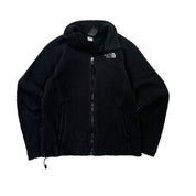 Authentic The North Face Black Fleece Zip Up Sweater - Small