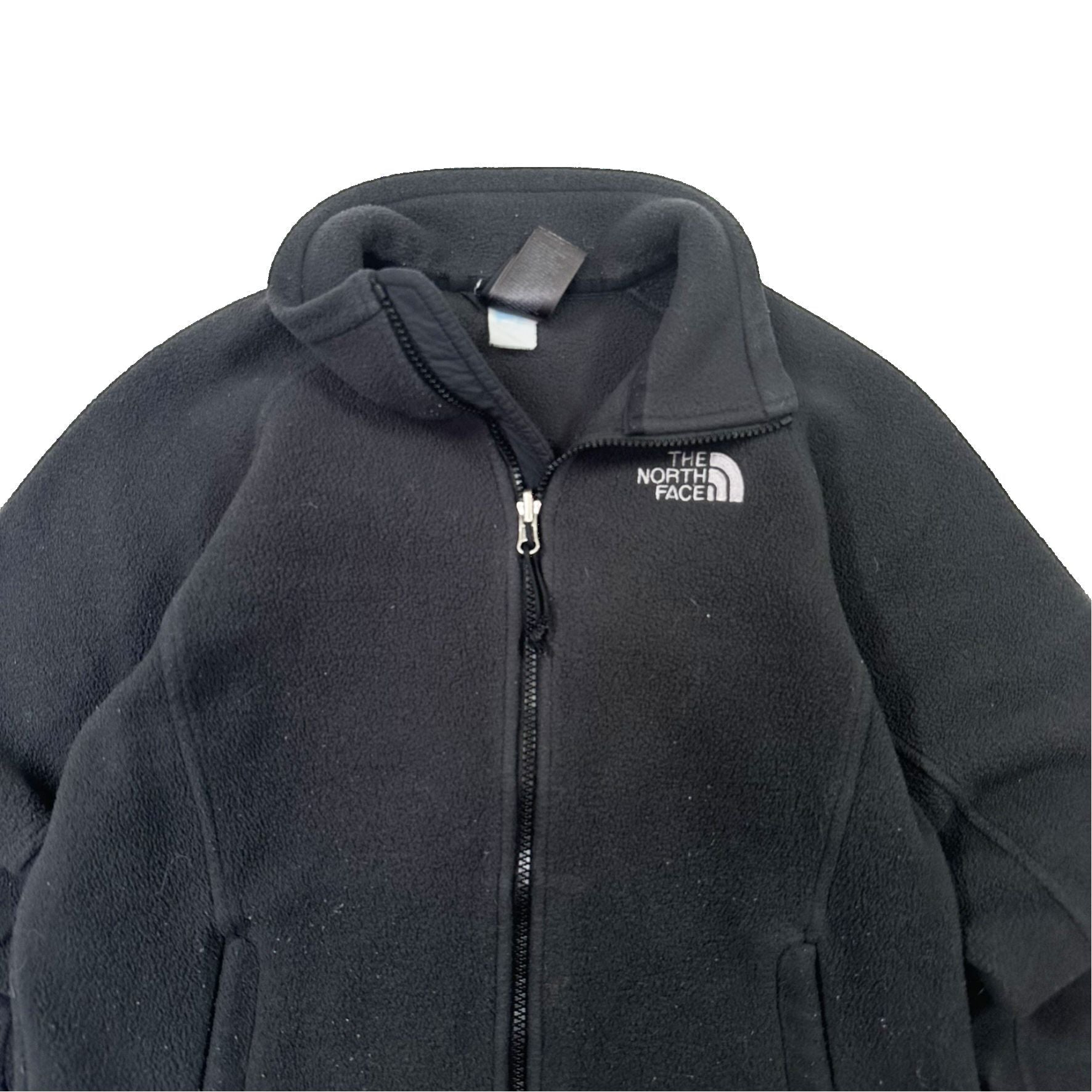 Authentic The North Face Black Fleece Zip Up Sweater - Small