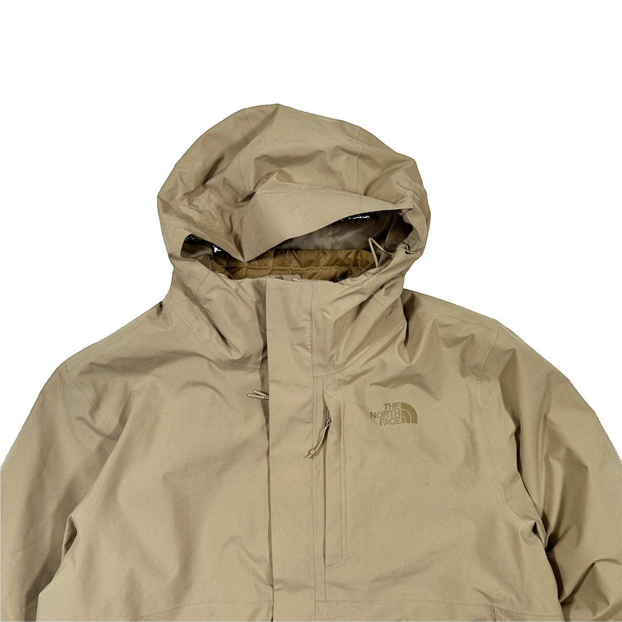 Authentic The North Face Like New Beige Longline Jacket - Extra Large