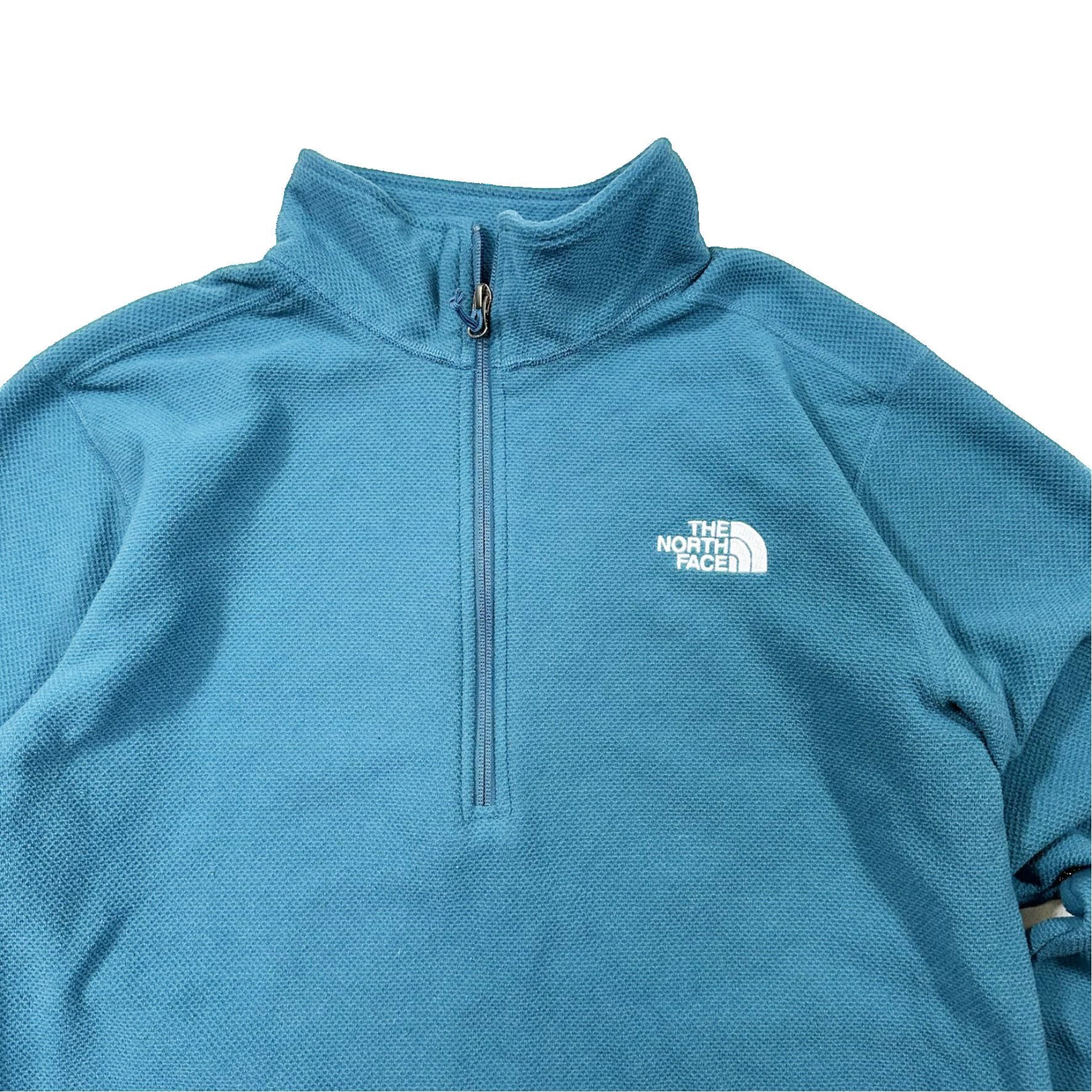 Authentic The North Face Quarter ZIp Fleece Sweater - Large