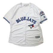 Authentic Toronto Blue Jays 40th Season Patch Baseball Jersey - Small