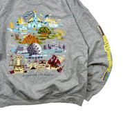 Walt Disney World Map Graphic Sweater - Extra Large